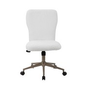 Tiffany White Fur Chair - Gold, B220G-FWT