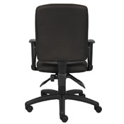 Boss Multi-Function Fabric Task Chair W/Loop Arms, B3037-BK