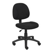 Boss Black Deluxe Posture Chair, B315-BK