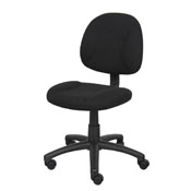 Boss Black Deluxe Posture Chair, B315-BK