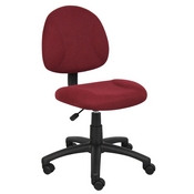 Boss Burgundy Deluxe Posture Chair, B315-BY