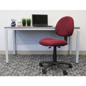 Boss Burgundy Deluxe Posture Chair, B315-BY