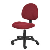 Boss Burgundy Deluxe Posture Chair, B315-BY