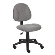Boss Grey Deluxe Posture Chair, B315-GY