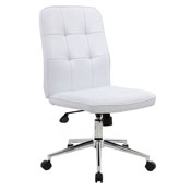 Boss Modern Office Chair - White, B330-WT