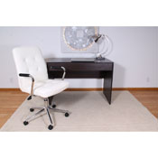Boss Modern Office Chair w/Chrome Arms- White, B331-WT