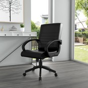 Boss Ribbed Back Task Chair, B426-BK