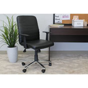 Boss Retro Task Chair with Black T-Arms, B431-BK