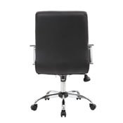 Boss Retro Task Chair with Chrome Fixed Arms, B436C-CP