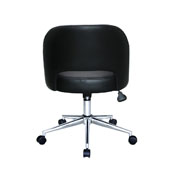 Black CaressoftPlus Hospitality Chair, B486C-BK