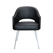 Black CaressoftPlus Guest Chair, B489C-BK
