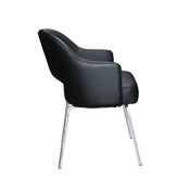Black CaressoftPlus Guest Chair, B489C-BK