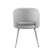 Grey Linen Guest Chair, B489C-GR