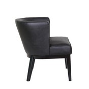 Boss Ava guest, accent or dining chair - Black, B529BK-BK