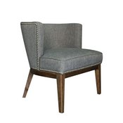 Boss Ava guest, accent or dining chair - Medium Grey, B529DWS-MG