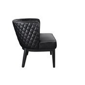 Boss Ava Quilted guest, accent or dining chair - Black, B529QBK-BK