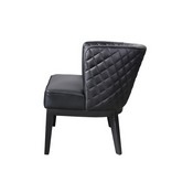 Boss Ava Quilted guest, accent or dining chair - Black, B529QBK-BK