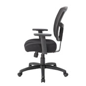Boss Contract Mesh Task Chair, Synchro-Tilt Mechanism, B6022