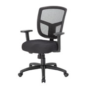 Boss Contract Mesh Task Chair, Synchro-Tilt Mechanism, B6022