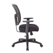 Boss Contract Mesh Task Chair, Synchro-Tilt Mechanism, B6022