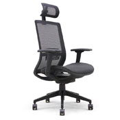 Boss Mesh Chair, The Breeze with Headrest, B6033-HR