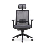 Boss Mesh Chair, The Breeze w/ Headrest, BSS6033-HR