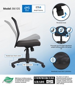 Boss Budget Mesh Task Chair, B6105, B6105