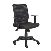 Boss Budget Mesh Task Chair W/ T-Arms, B6106