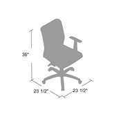 Boss Budget Mesh Task Chair W/ T-Arms, B6106