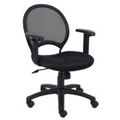 Boss Mesh Chair With Adjustable Arms, B6216