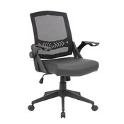 Boss Mesh Flip Arm Task Chair, B6223-BK