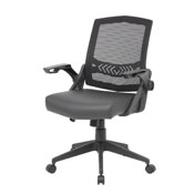 Boss Mesh Flip Arm Task Chair, B6223-BK