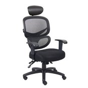 Boss Multi-Function Mesh Task Chair w/Headrest, B6338-HR