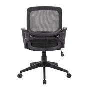 Boss Mesh Task Chair, Black, B6456-BK
