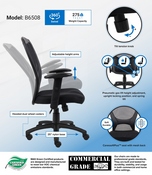 Boss Budget Mesh Task Chair, B6508