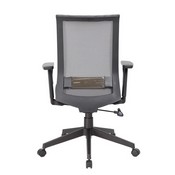 Boss Mesh Task Chair - Black/Gray, B6566GY-BK