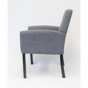 Boss Taylor guest, accent or dining chair, B669BK-SG