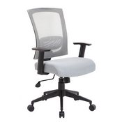 Boss Mesh Back Task Chair in Grey, B6706-GY