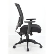 Boss Contract Mesh Back Task Chair, B6716-BK