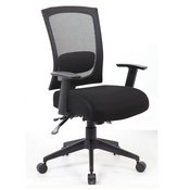 Boss Contract Mesh Back Task Chair w/ Seat Slider, B6716-SS-BK