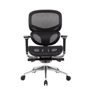 Boss Multi-Function Mesh Chair, B6888-BK