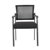 Boss Mesh 4-Legged Guest Chair, B6889-BK