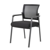 Boss Mesh 4-Legged Guest Chair, B6889-BK