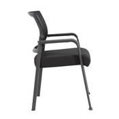 Boss Mesh 4-Legged Guest Chair, B6889-BK