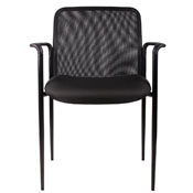 Boss Mesh Guest Chair, Black, B6909-BK