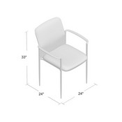 Boss Mesh Guest Chair, Black, B6909-BK