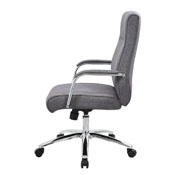 Boss Modern Executive Conference Chair - Grey Linen, B696C-SG