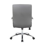 Boss Modern Executive Conference Chair - Ribbed Grey, B696CRB-GY