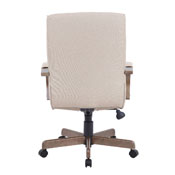 Boss Modern Executive Conference Chair - Beige w/Driftwood, B696DW-BG