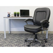 Boss Executive Pillow Top Mid Back Chair, B7106